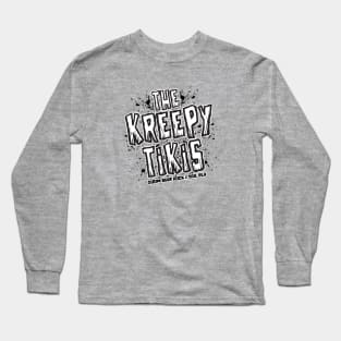 The Kreepy Tikis Splatter Logo Long Sleeve T-Shirt